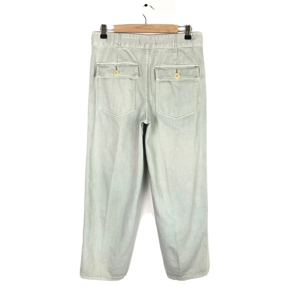 WE THE FREE Free People $128 Paloma Slouchy Belted Jeans in Mint
Size 28 - Picture 5 of 8